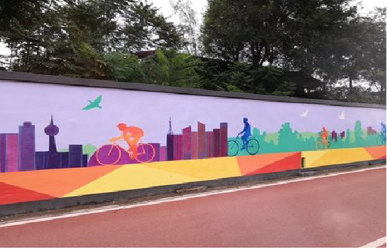 镇平墙体彩绘-围墙