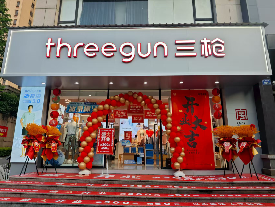 镇平三枪连锁店装修