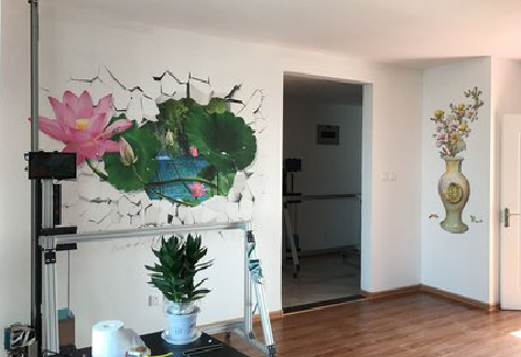 镇平墙体彩绘相比墙纸的优势。