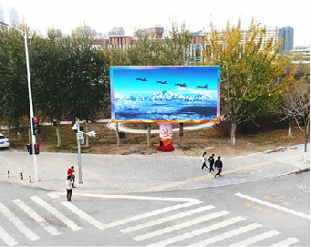 镇平户外大屏广告投放要点。