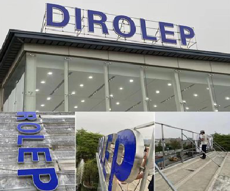 镇平楼顶发光字安装的注意事项。